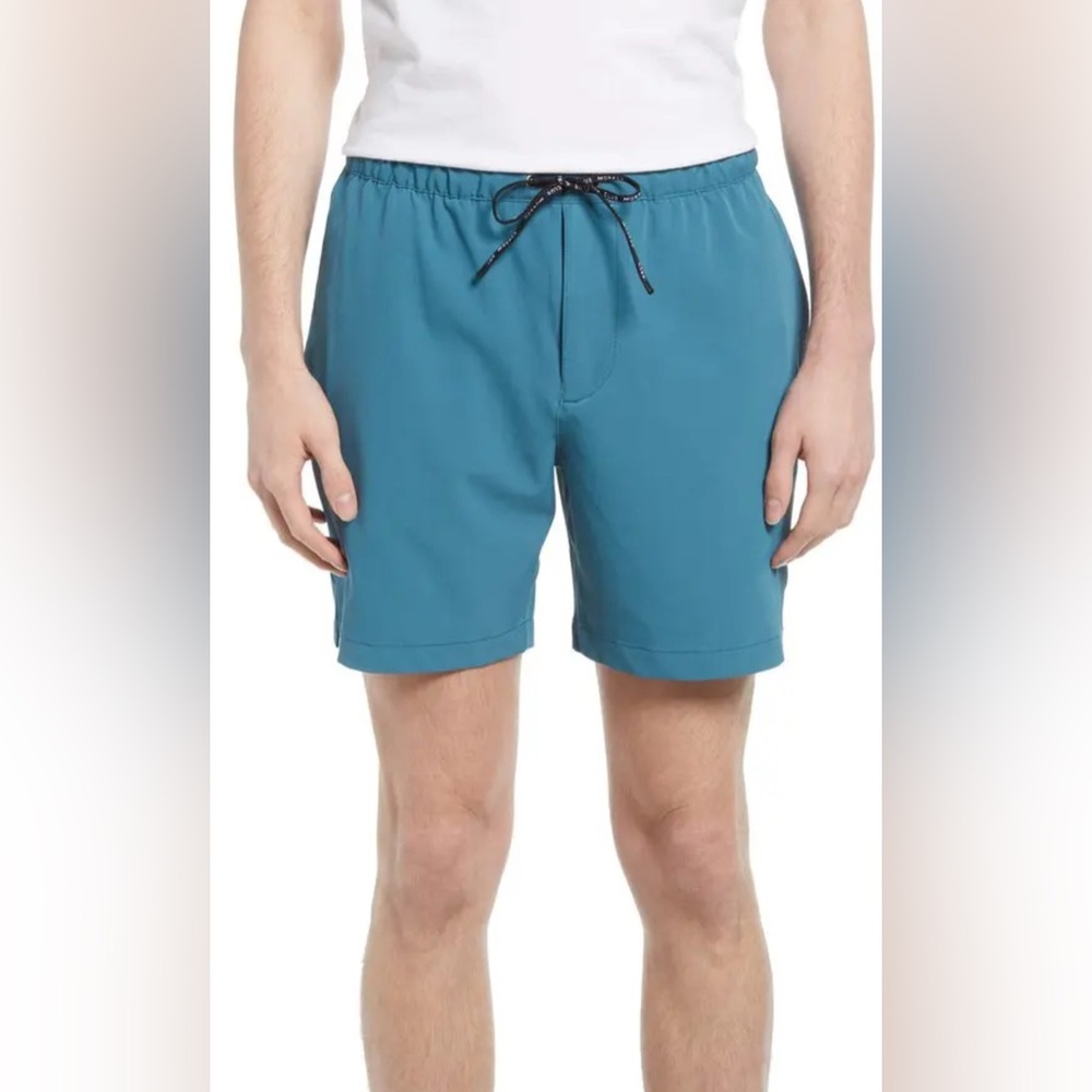 Club Monaco Blue Swim Trunks